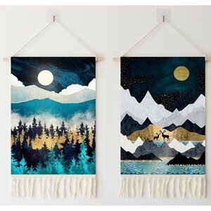 Boho Sunrise/Sunset Retro Room Tapestry Dorm Decor